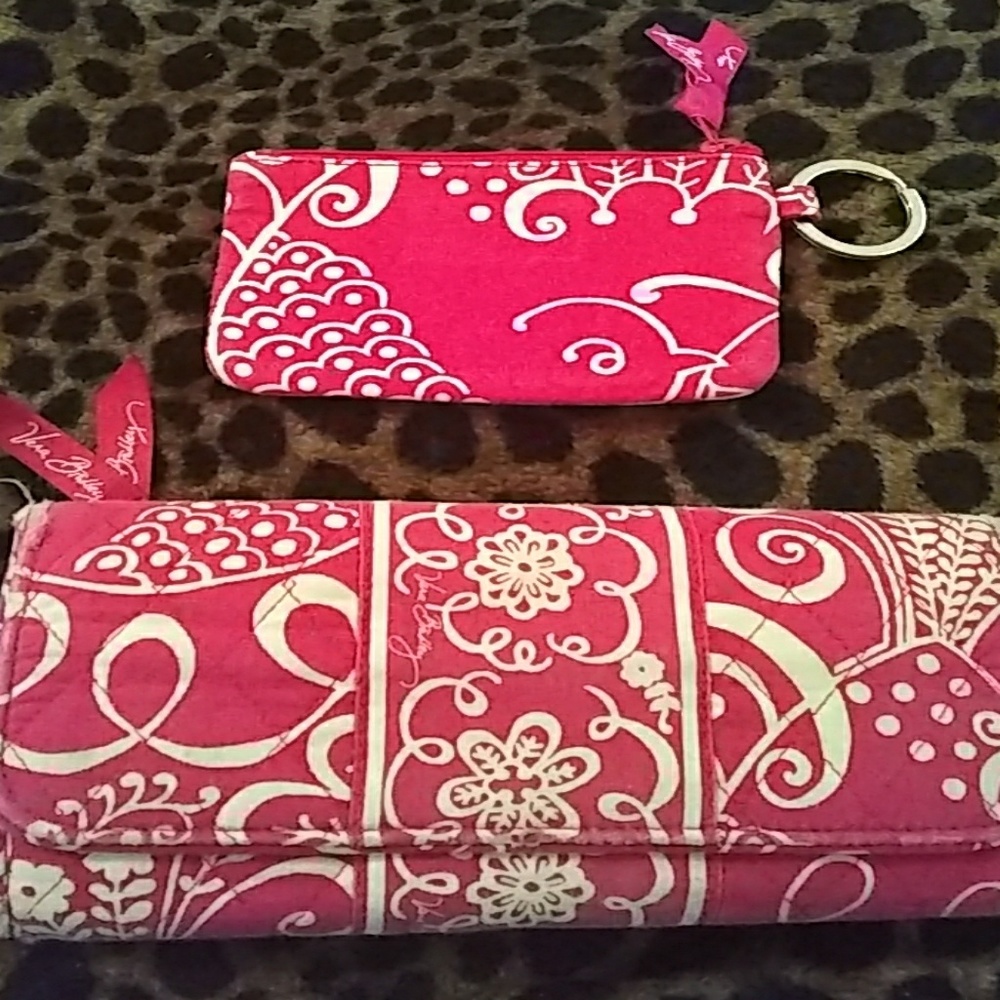 Vera Bradley wallet and coin purse